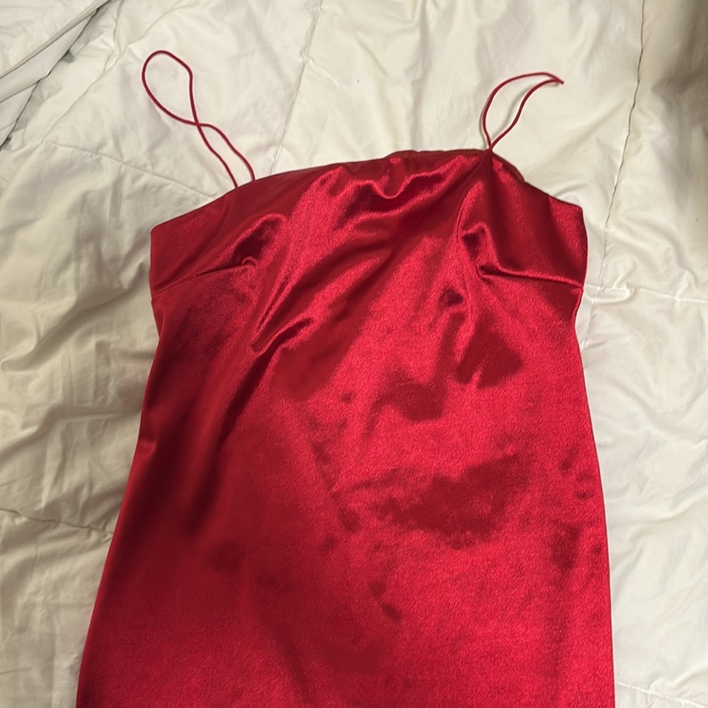 Red dress